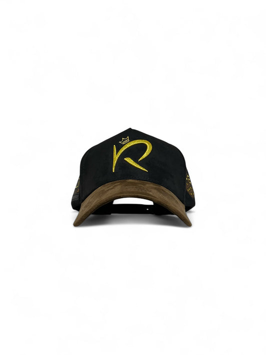 Gorra Los Reyes Negro con Café