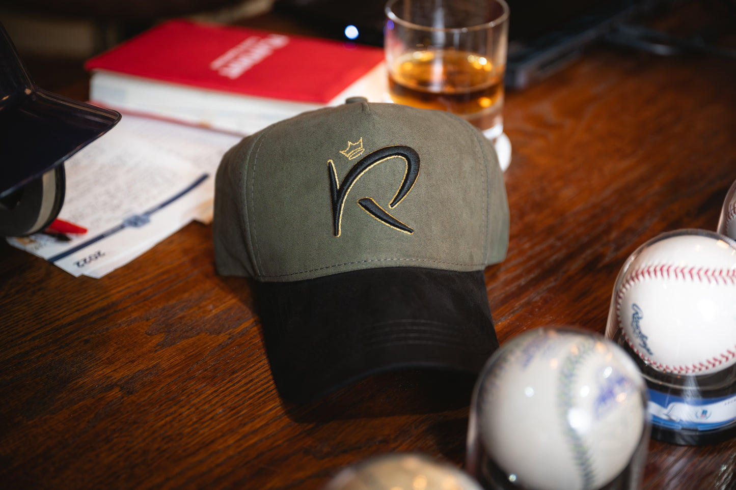 Gorra Los Reyes Verde Militar